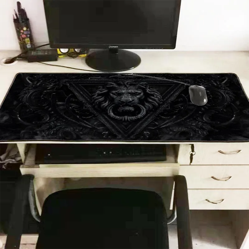 Большой игровой коврик для мыши Mairuige 400x900X3 мм геймерский с застежкой по краю и