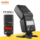 Godox TT350S мини-вспышка для камеры TTL HSS GN36 для Sony Canon Nikon Olympus Fujifilm беззеркальная DSLR-камера