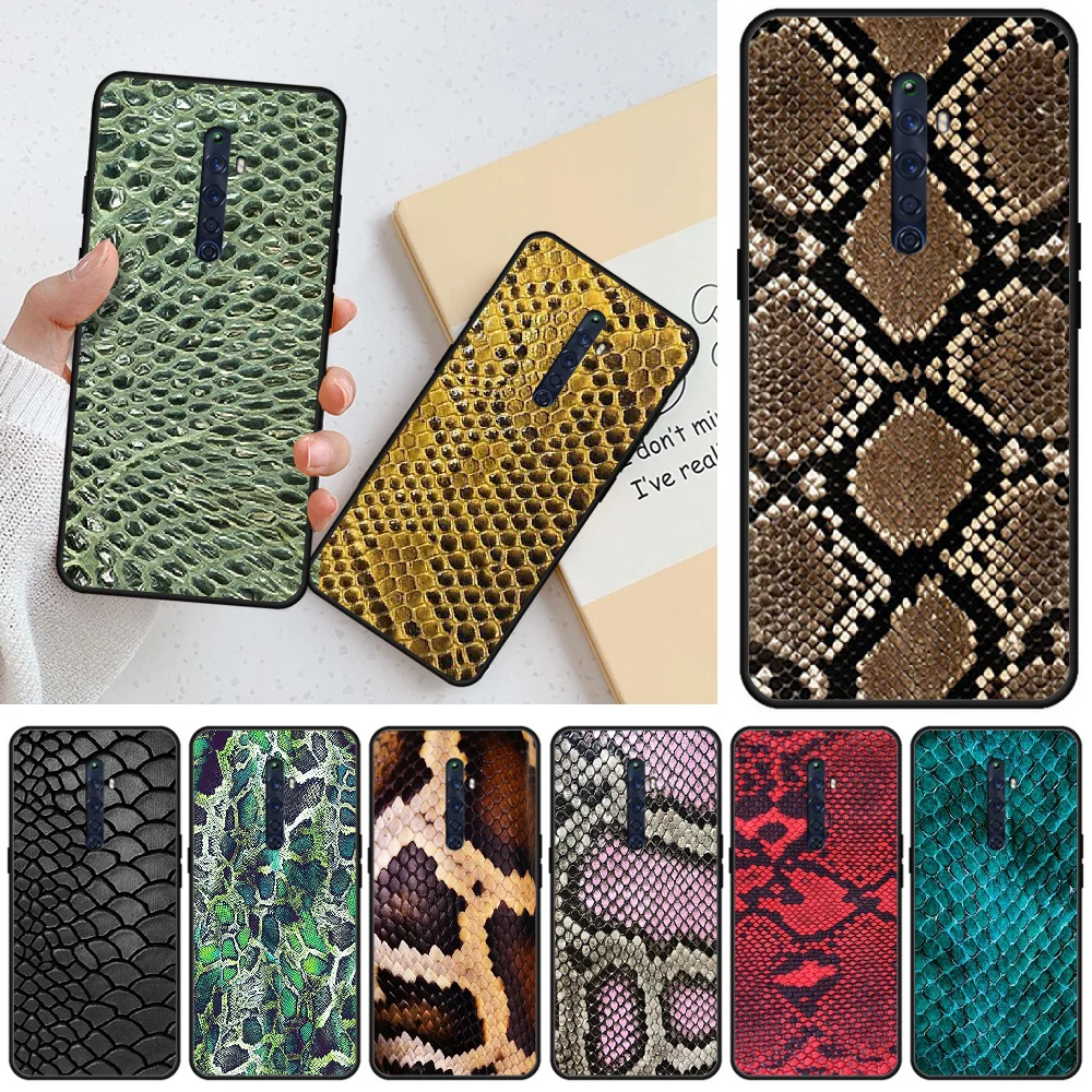 ByLoving змеиной кожи на заказ фото мягкий чехол для телефона OPPO Рено 2Z R15pro R17pro Realme 2