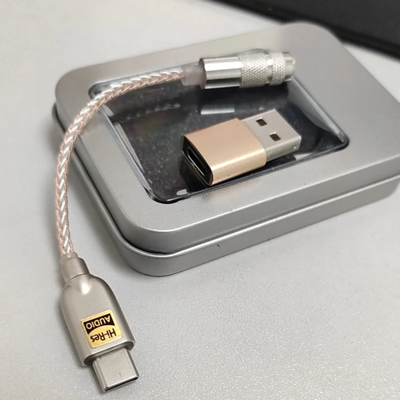 Портативный усилитель для наушников CS4313 декодирование DAC Тип C/ Lightning 8 ядер