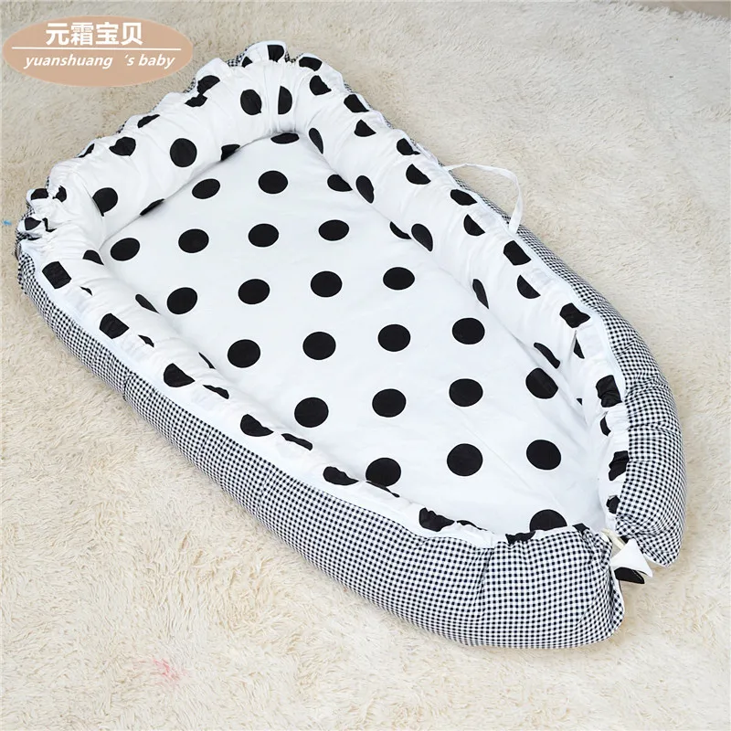 Съемная дорожная детская кроватка гнездо для сна новорожденных колыбель малышей