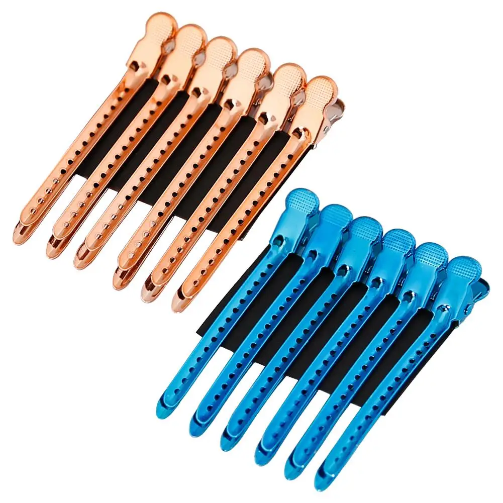 Металлический зажим для волос утконоса из нержавеющей стали Профессиональный