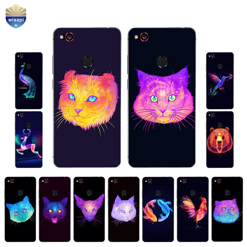 Чехол для телефона ZTE Nubia Z9 MAX Z11 / Mini чехол MiniS мягкий из ТПУ с изображением животных