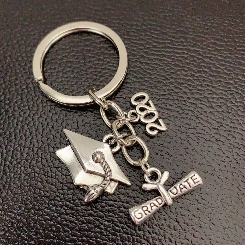 1 keychain diploma graduation cap 2020 2021 2022 science school inspirational gift jewelry | Украшения и аксессуары