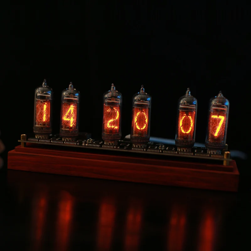 IN14 Glow Tube Clock Retro Punk Nostalgic | Освещение