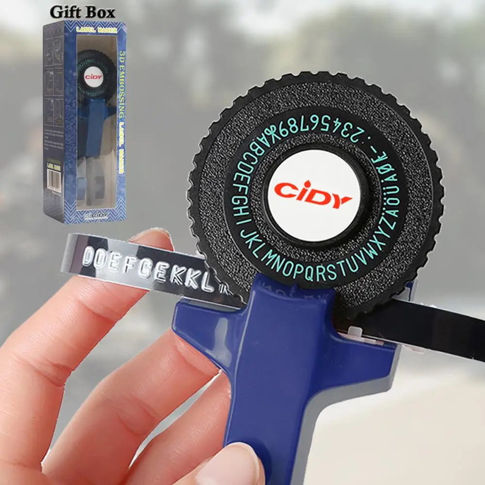 Устройство для тиснения этикеток MOTEX E101 Модернизированная версия CIDY C101 Mini ручная