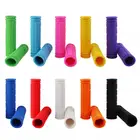 BMX MTB Велоспорт Горный велосипед Скутер велосипедная ручка резиновая Мягкая прочная противоскользящая ручка 10 цветов