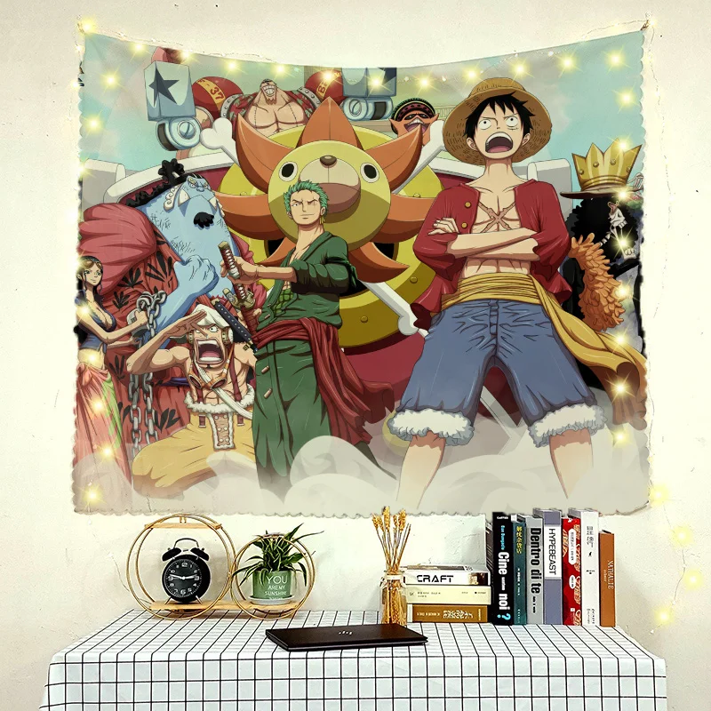 Японский аниме гобелен украшение для дома колледжа общежития настенное