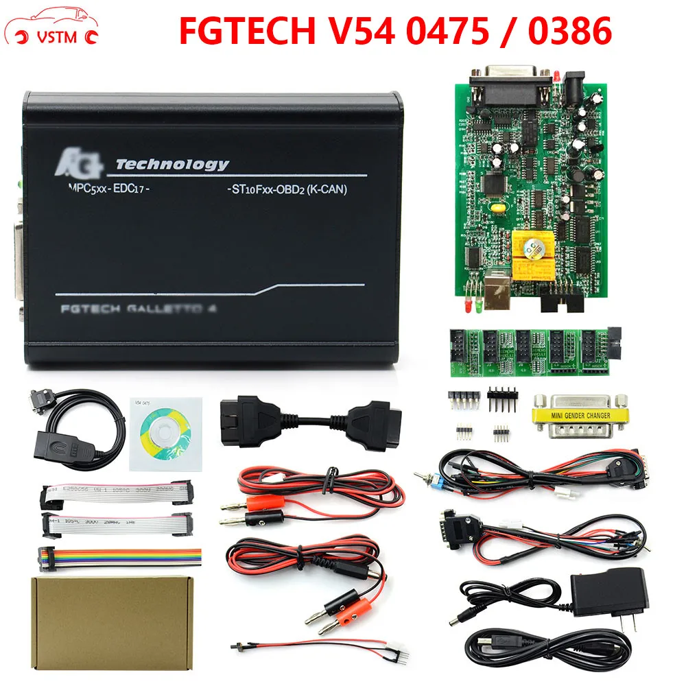 Сканер кодов FGtech V54 0475 0386 Galetto 4 Master VD300 инструмент для настройки чипов ECU FG Tech v54