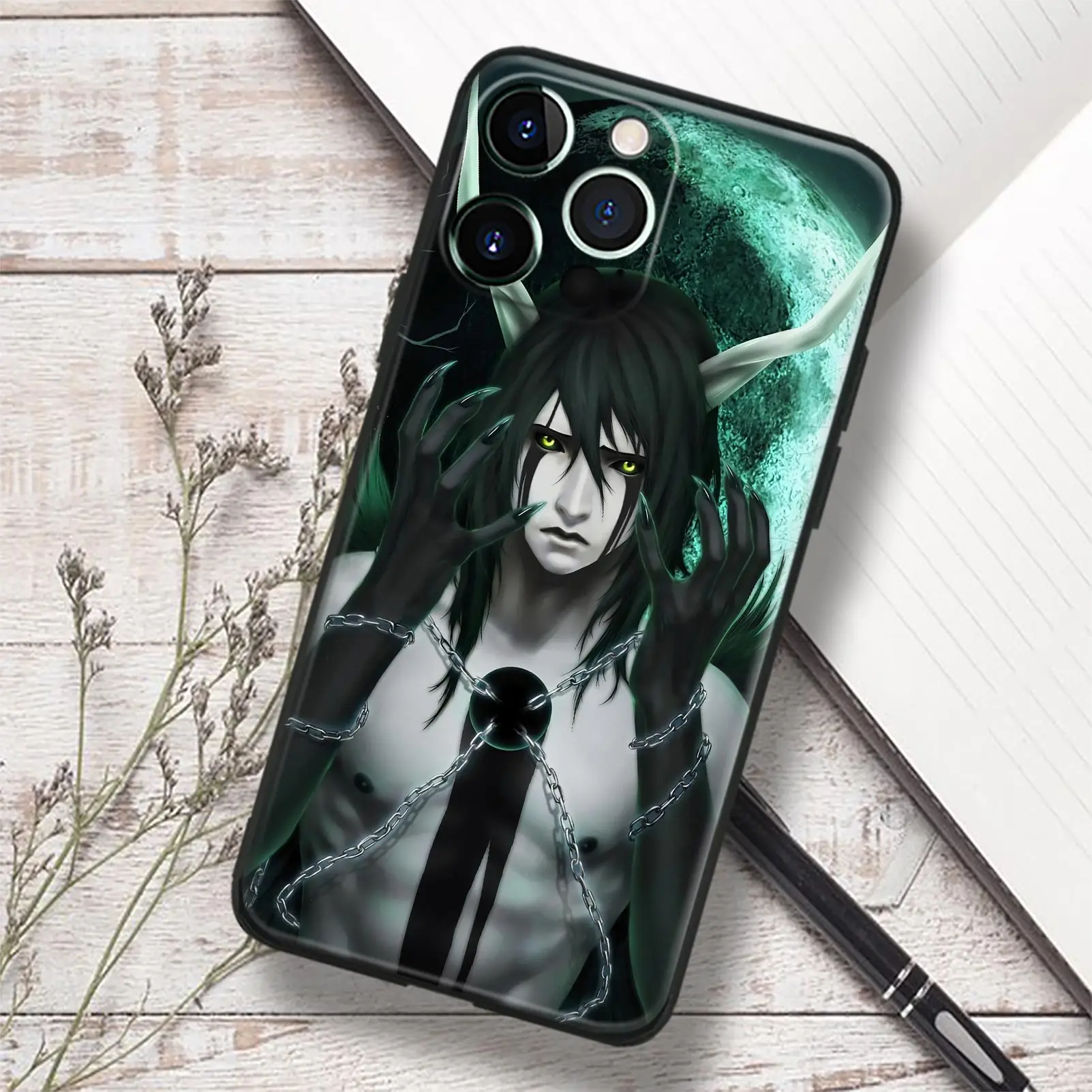 Чехол для телефона Ulquiorra Cifer с аниме iPhone 13 12 11 Mini Pro XS Max 6s SE X XR 7 8 Plus мягкий