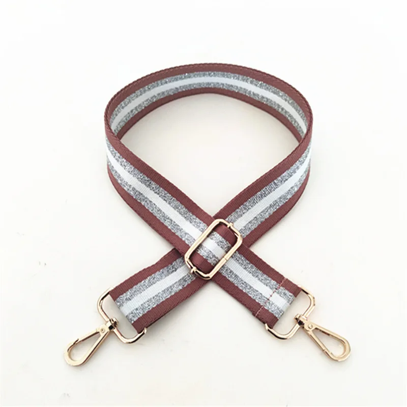 O Bag Handle Bag Strap Women Removable DIY Shoulder Bright Line Handbag Accessories Cross Body Messenger Polyester Bag Straps