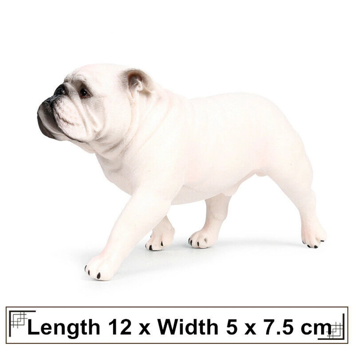 Большая британская бульдог собака фигурка для домашних животных животное питбул