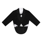 Костюм для мальчика, смокинг, свадебный костюм для маленького мальчика, бежевый костюм из 5 предметов, 118