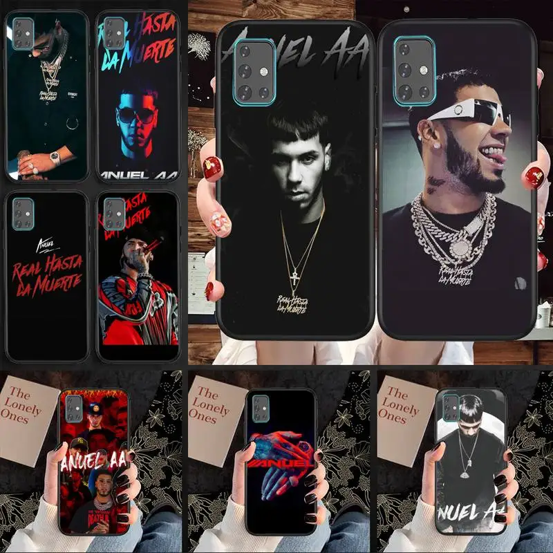 

Rapper Anuel AA Real Hasta La Muerte Phone Case For Samsung A11 A12 A71 A80 M10 M20 M21 M30 M31 M31S 5G Cover Fundas