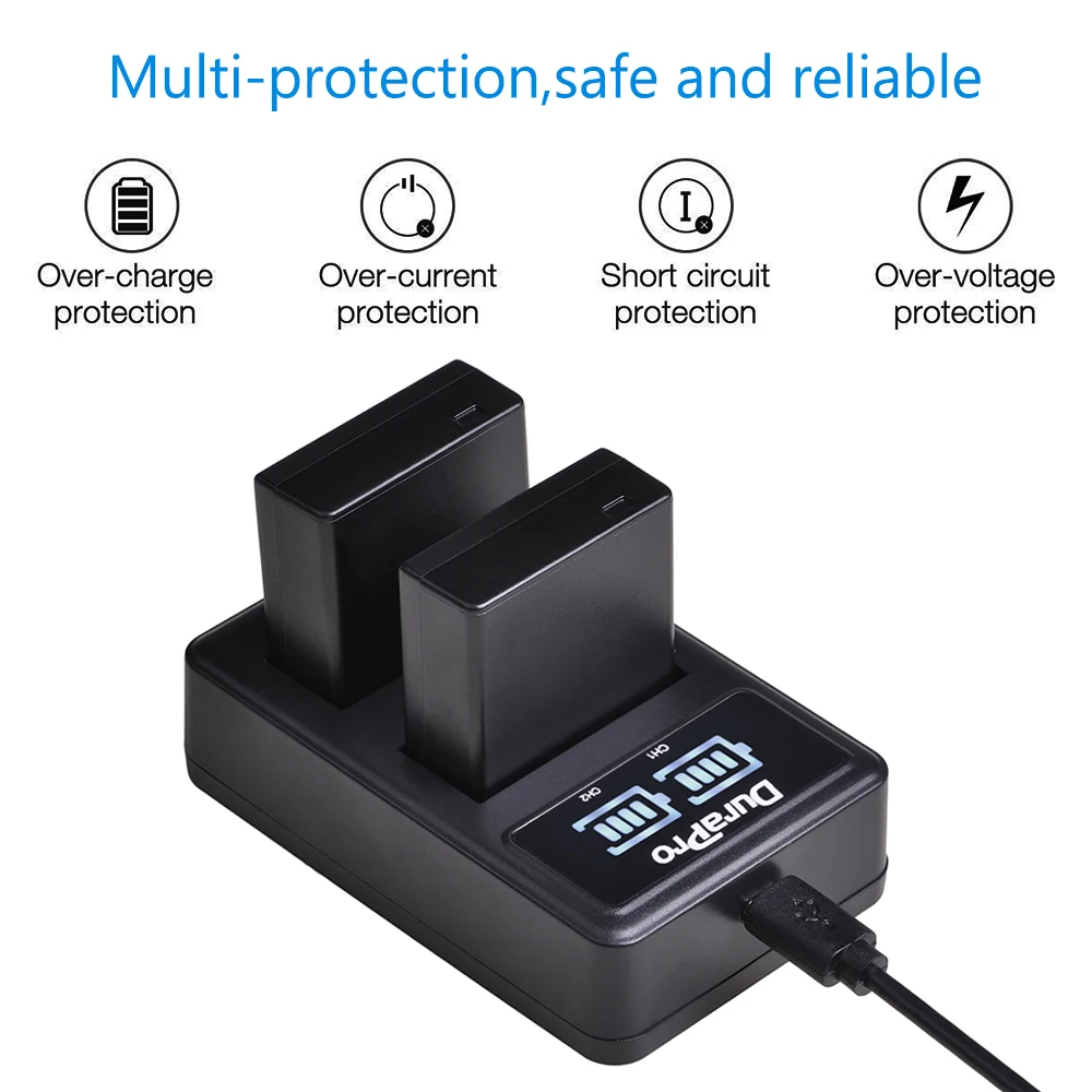 DMW-BLG10 ДМВ BLG10 DMW-BLE9 BPDC15 Li-Ion Батарея+ светодиодный Dual USB Зарядное устройство для цифрового фотоаппарата Panasonic LUMIX GF5 GF6 GX7 LX100 GX80 GX85