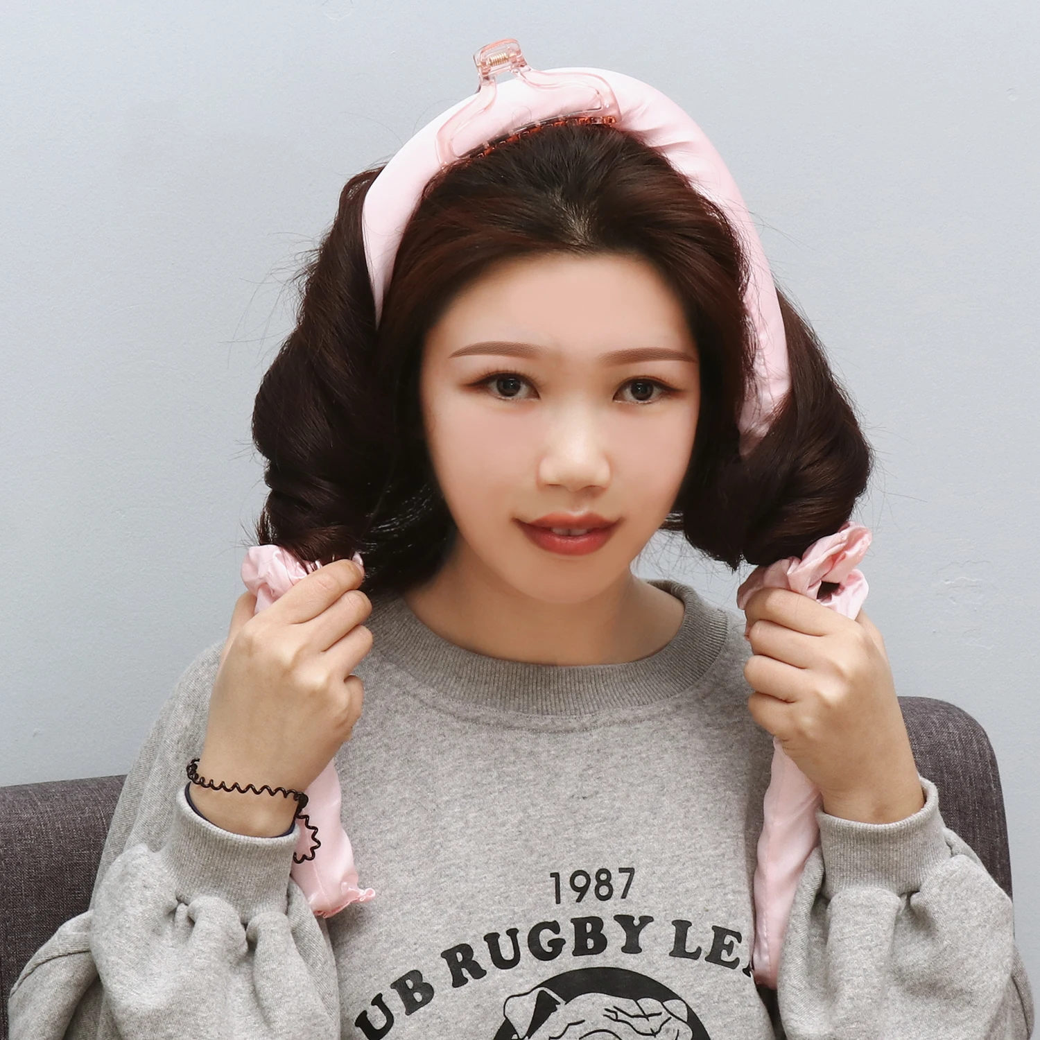 3/комплект одежды из 4 предметов новая Heatless ленивый щипцы стержень повязка на