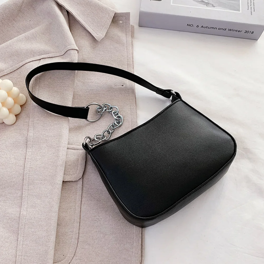 

Женская сумка из искусственной кожи, с цепочкой и верхней ручкой