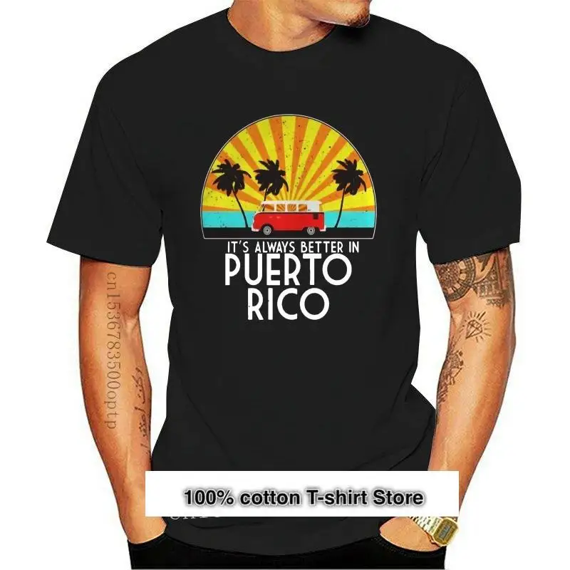 

Camiseta divertida para hombres, camiseta de recuerdo de Puerto Rico, regalo de Puerto Rico, novedad de 2021