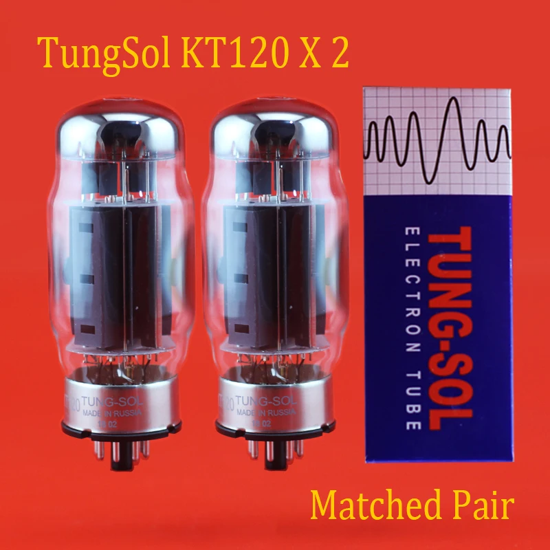 Новый 2шт Россия Tung sol KT120 вакуумный трубчатый клапан подходящая пара аксессуары