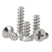 m1 4 m4 nickel plated flat tail phillips countersunk head self tapping screws micro glasses screws