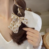 hairbands female summer fairy bundle hair summer thin section streamer hairpin floral 2021 trend jewelry women girls