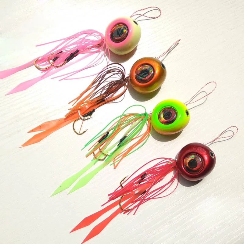 350 г/250 г/200 г/150 г/120 г/100 г/80 г/60 г/40 г tenya Kabura Pesca Slider Snapper/морской налобный джиг с юбкой
