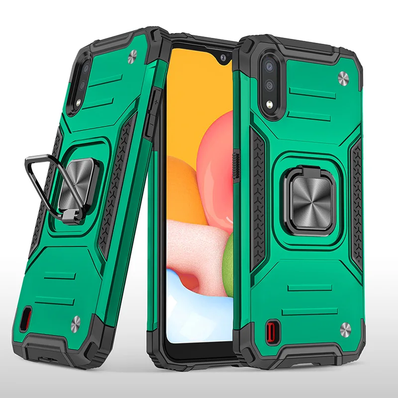 

Чехол-накладка для Samsung Galaxy A01, противоударный, с магнитным держателем