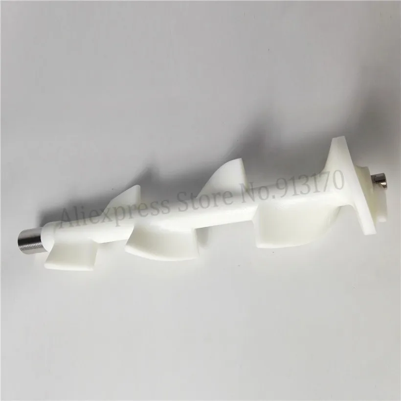 Било белого цвета скребок шнек запасные части машины для мороженого аксессуар