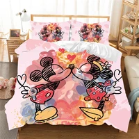 mickey mouse bedding set single twin queen king size bedding set children kids duvet cover pillow cases comforter bedding sets