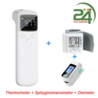 Цифровой инфракрасный термометр бесконтактный термометр для лба, уха, тела измеритель температуры