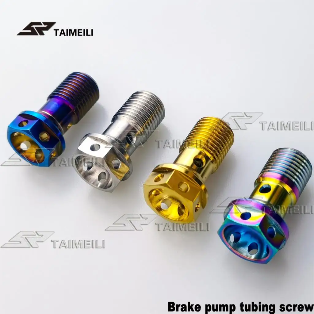 Болты из титанового сплава мотоцикла тормозной суппорт трубки винт M10 p10/1