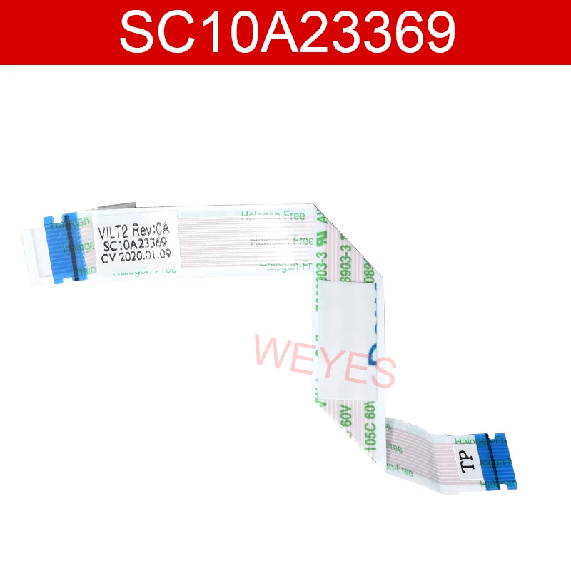 Оригинальный 12 контактный кабель сенсорной панели Clickpad SC10A23369 04X5412 04X5413 04X5414 для