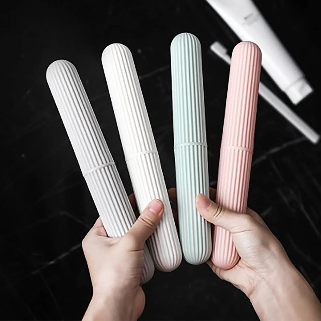 1PC Portable toothbrush case travel Tooth Toothbrush Cover Hiking Camping Protect Storage Holder Case Box Tooth-brush storageF94 | Дом и сад
