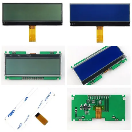 10-контактный/12-контактный SPI COG 12832 ЖК-экран LCM (плата/без платы) белая/синяя