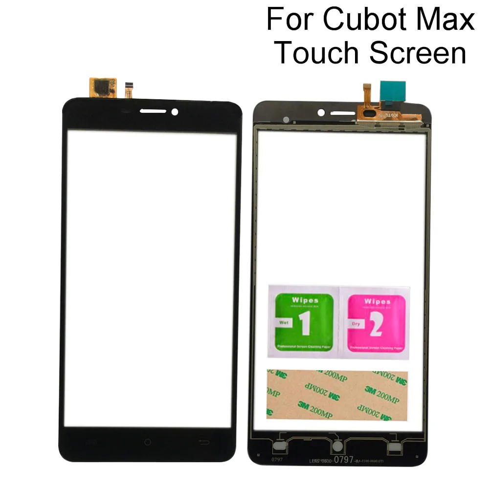 Оригинальный 6 0 дюймовый сенсорный экран Ремонт для Cubot Max дигитайзер сенсор