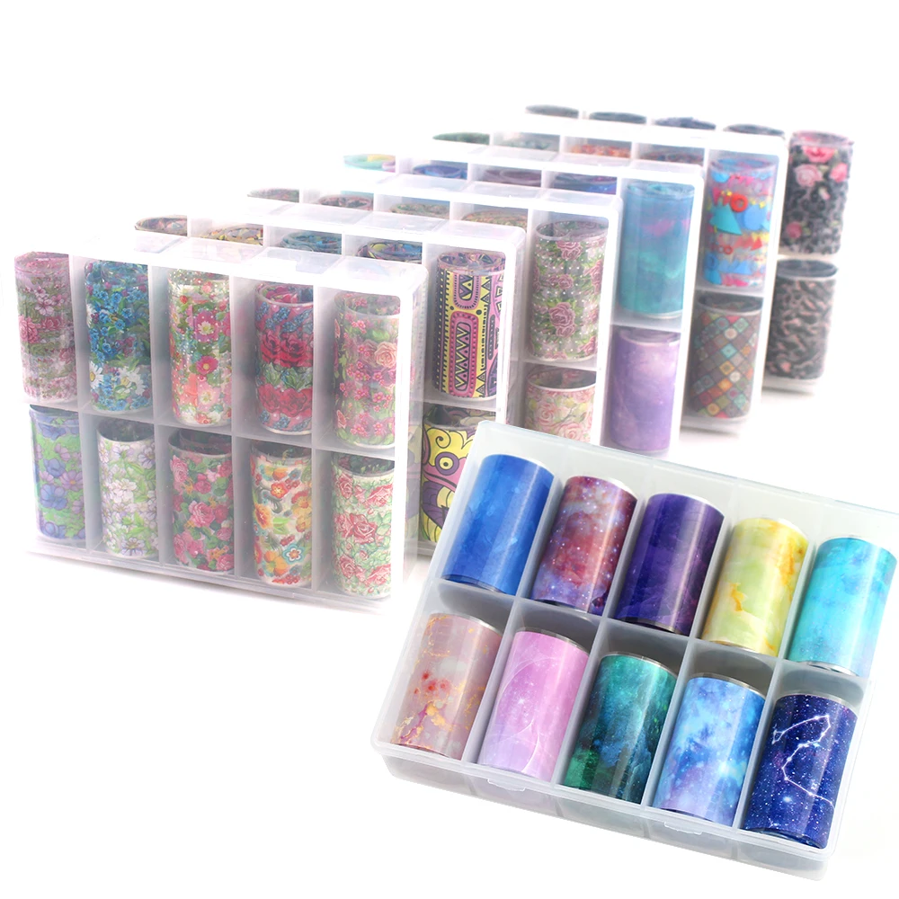 10 шт. голографические наклейки для ногтей|Стикеры и наклейки| |