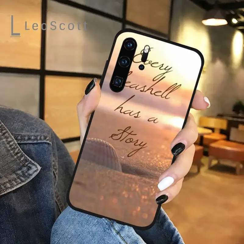 

MaiYaCa Travel mountain sea beach quotes Phone Case For Huawei honor Mate P 9 10 20 30 40 Pro 10i 7 8 a x Lite nova 5t