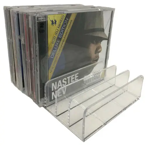 Прозрачные Акриловые Чехлы для видеоигр CD DVD держатель хранения | Дом и сад