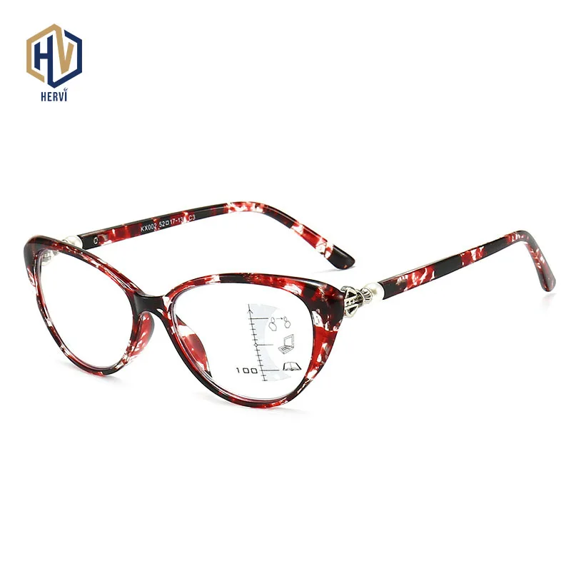 

Retro Cat Eye Reading Glasses Women Anti-blue light Multifocal Dual Purpose Eyeglasses 1.0 1.5 2.0 2.5 3.0 3.5