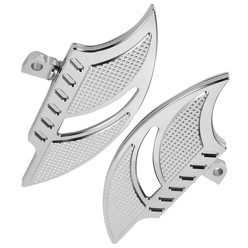 

Motorcycle Foot Pegs Footrest Floorboard Passenger Rear Floorboard for Glide Road King Sportster 883 1200 XL