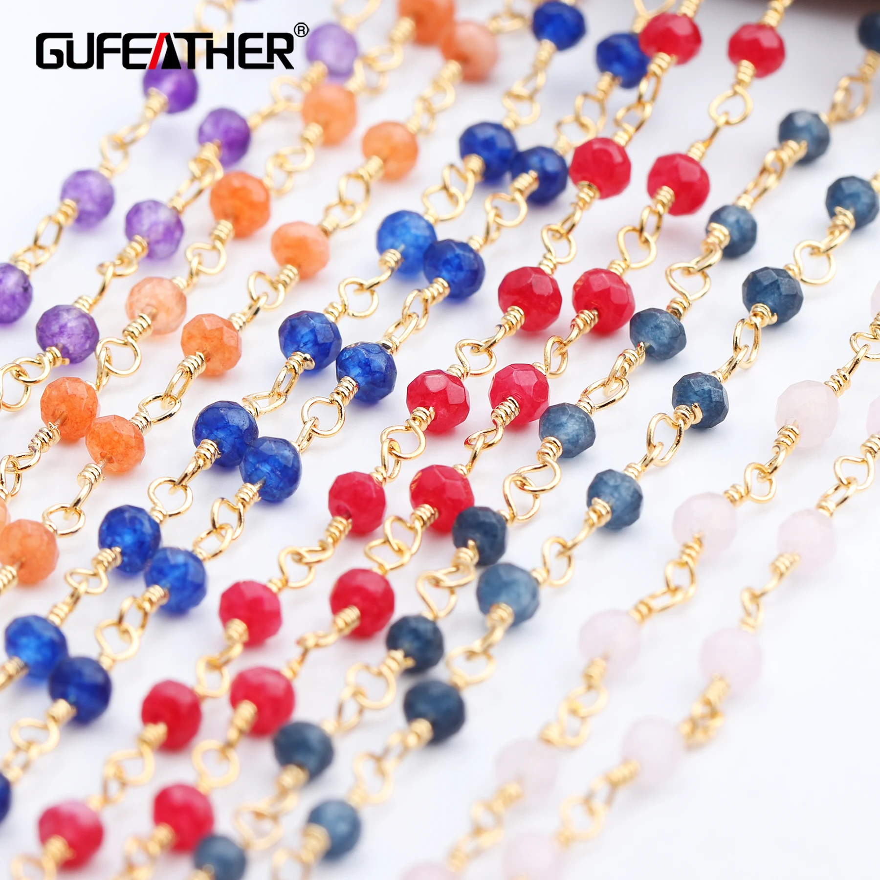 GUFEATHER C52 ювелирные аксессуары серьги цепочки сделай сам натуральный камень