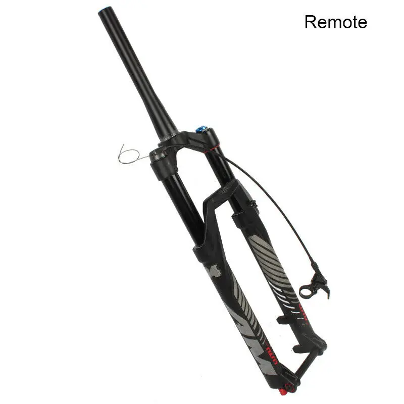 LUTU MTB велосипедная пневматическая вилка подвеска 26 ''27,5'' 29 ''горная вилка коническая рулевая вилка для велосипеда 140 мм дорожная Корона/Дистанционное устройство блокировки