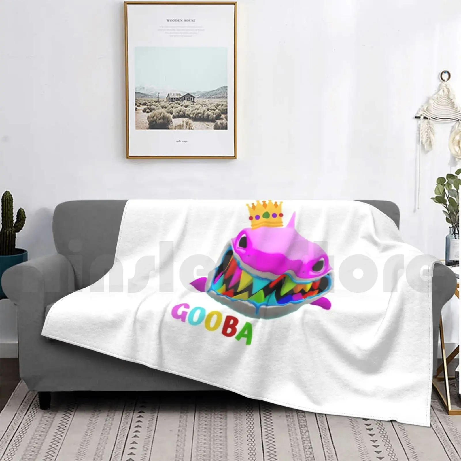 Одеяло 6ix9ine Gooba Shark Stay Mad Tekashi Six Nine Super Soft Warm светильник Thin