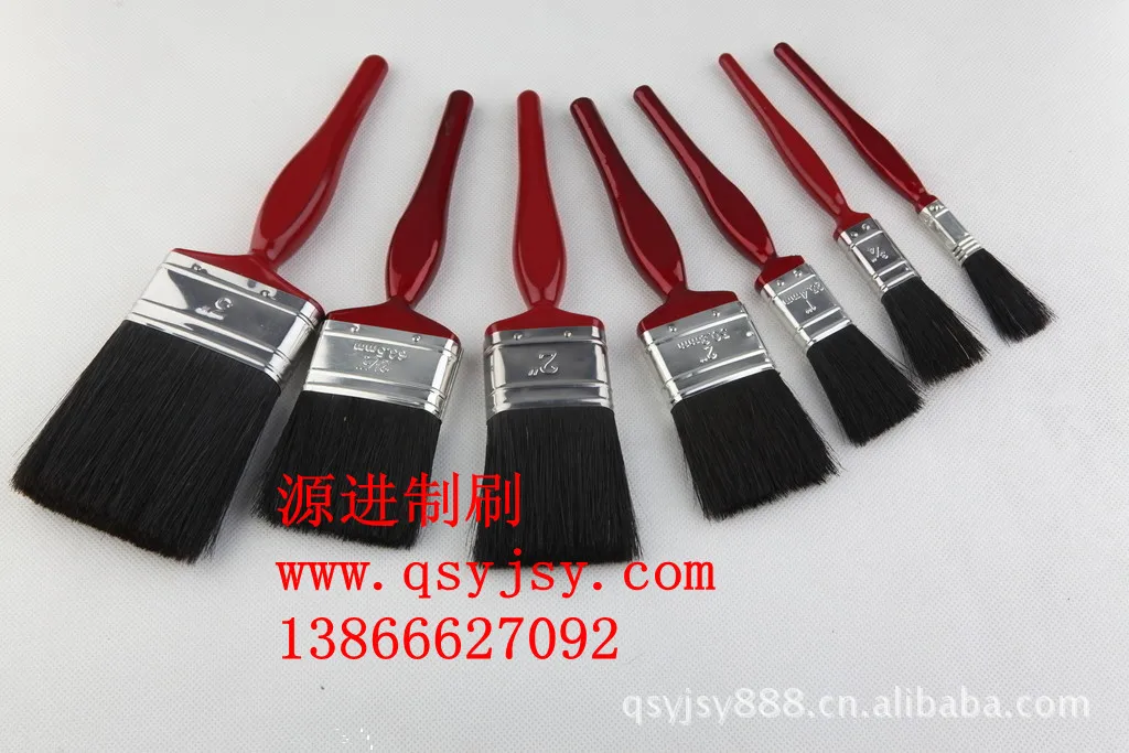 

All Types of Paint Brush Paint Brush Hair Plastic Handle Paint Brush Paint Brush