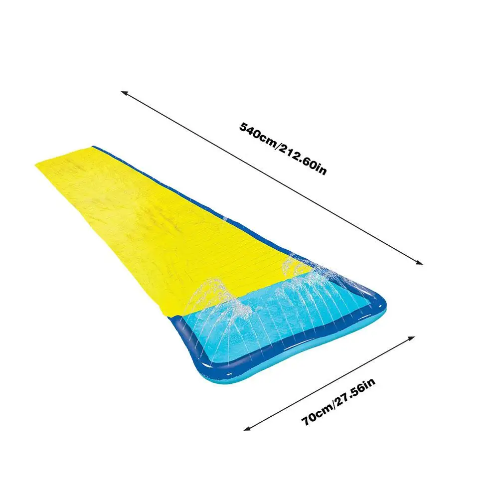 

4 Type Surf Double Water Slide Lawn Water Slides For Children Summer Pool Kids Games Fun Toys Backyard Outdoor Wave Rider
