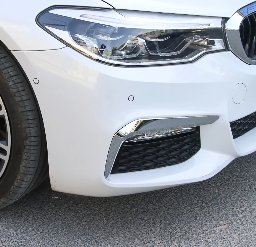 Для BMW 5 серии G30 G38 525li 530liM 2018 2019 2020 крышка противотуманной фары с отделкой