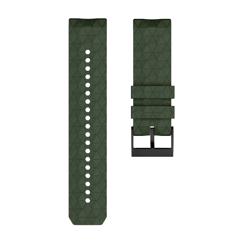 

Silicone Rubber Watch Strap for suunto- 9 / 7 Baro Watch Band Watchband Spartan- Watch Band HR Bracelet D5 Watch wholesales
