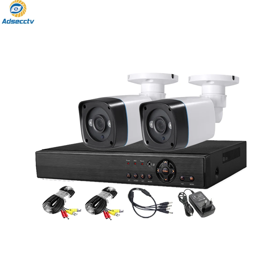 4CH 5MP DVR CCTV Системы с 2 шт. ИК Открытый безопасности камеры HDMI системы