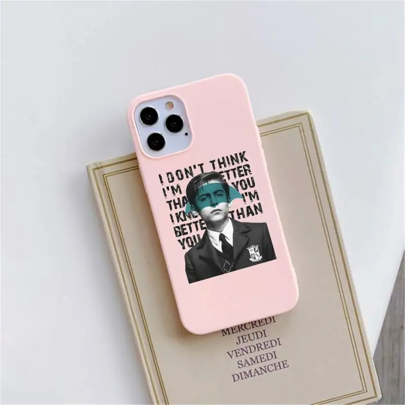

Fundas Umbrella Academy Phone Case Pink Candy Color for iPhone 11 12 mini pro XS MAX 8 7 6 6S Plus X SE 2020 XR