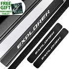 4 шт., защитные наклейки на порог автомобиля Ford Explorer